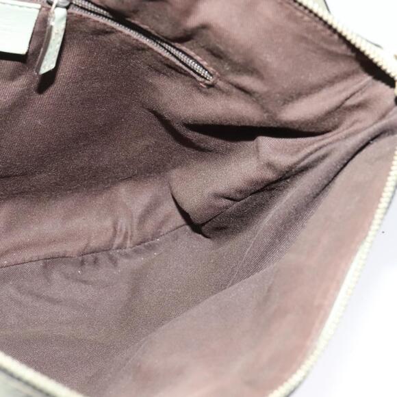 GUCCI GG Canvas Shoulder Bag Beige Gold - Picture 9 of 12